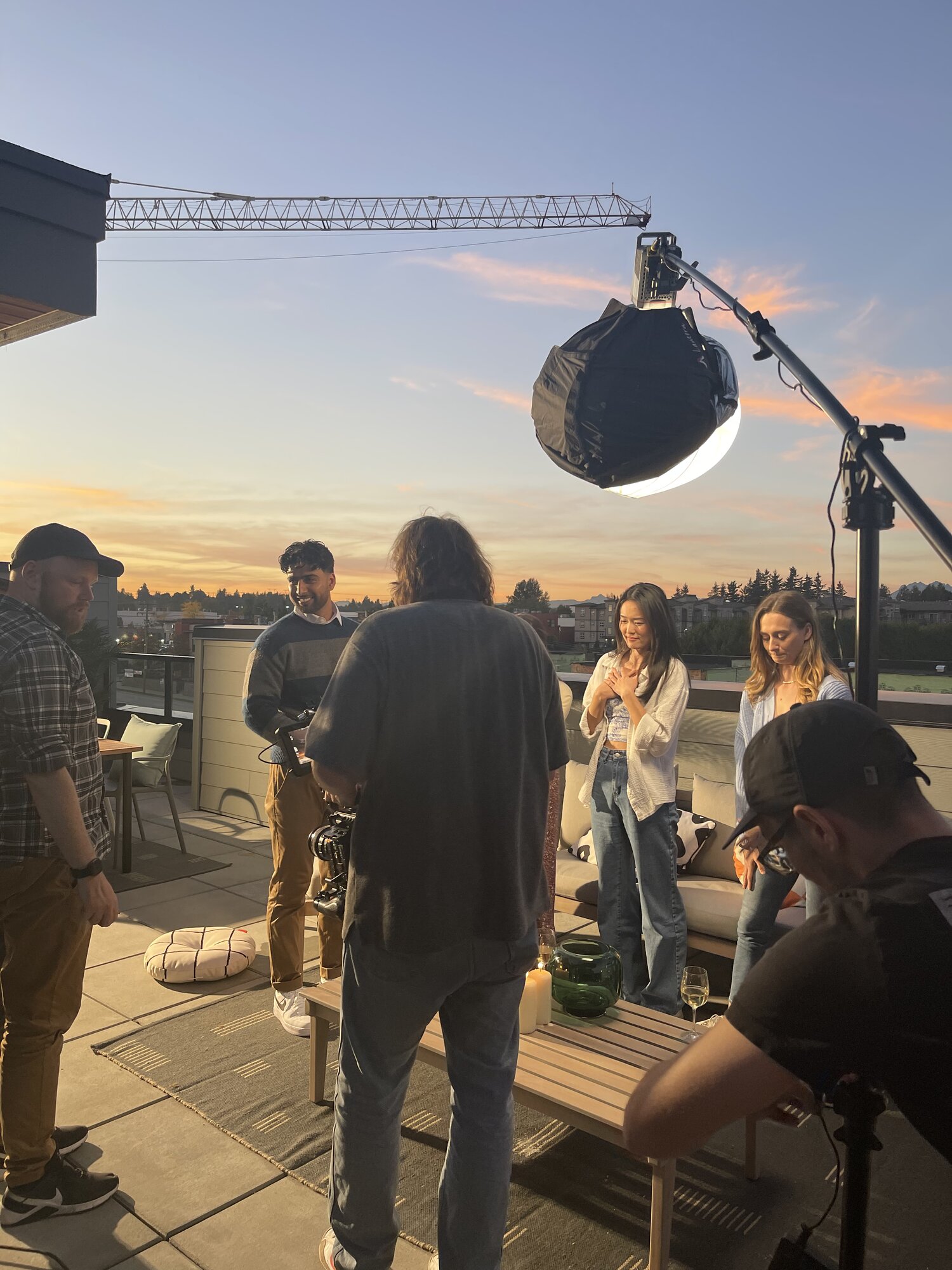 Highstreet Village – behind the scenes on the lifestyle video shoot