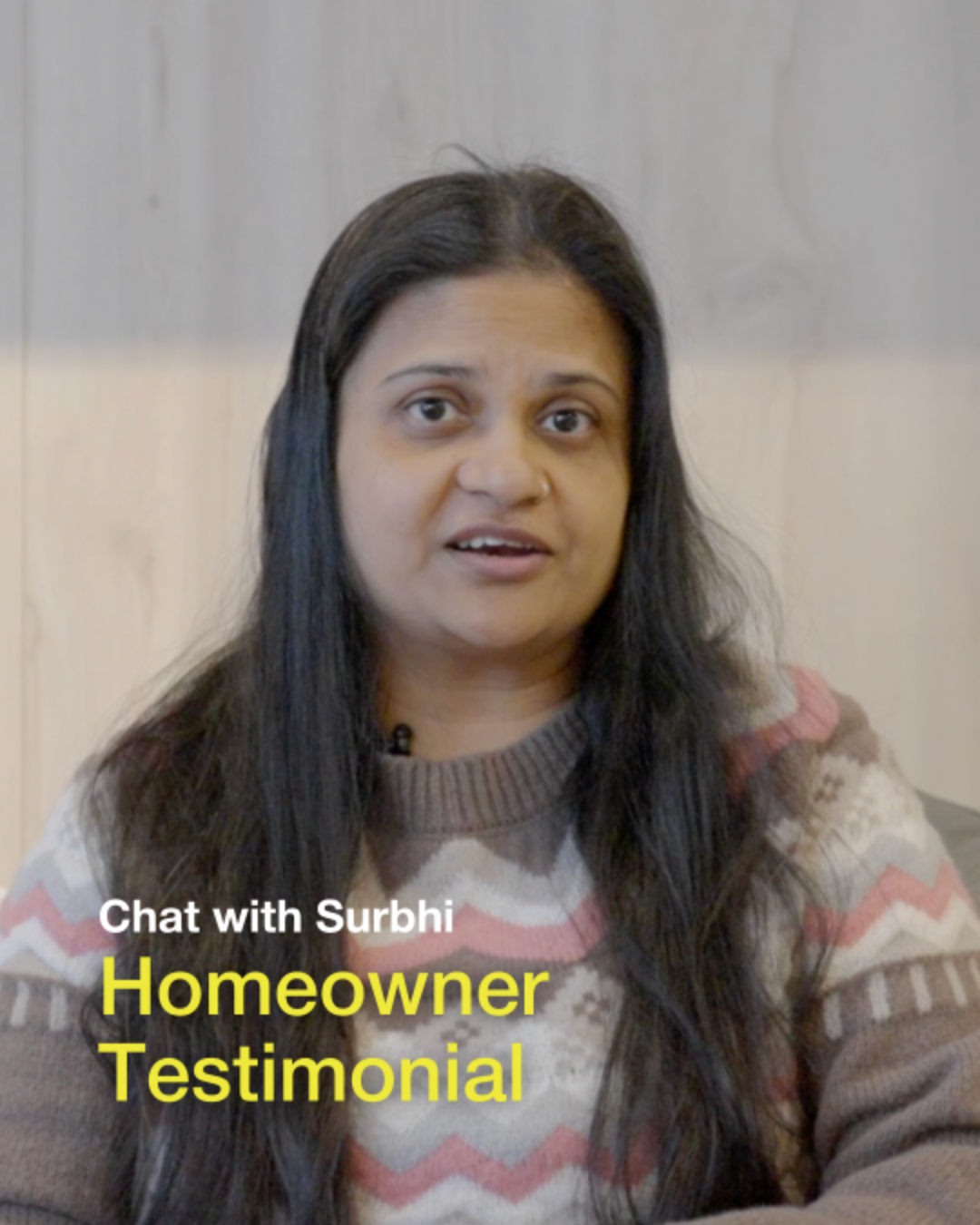 Highstreet Village – homeowner Surbhi sharing her testimonial in a video chat about life in the community